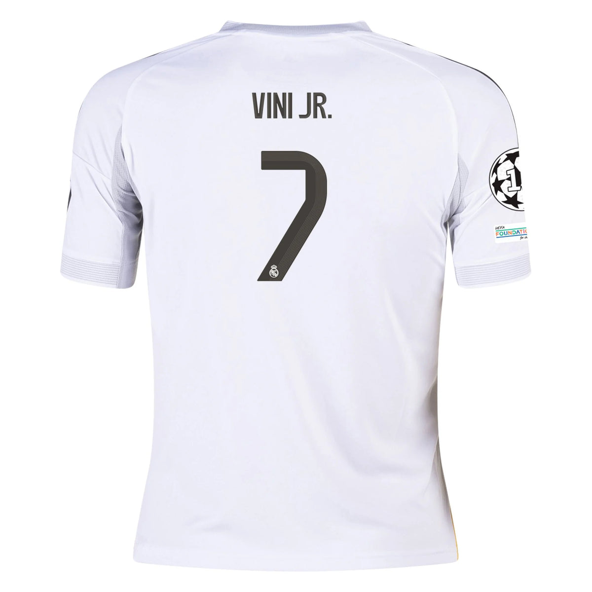 Kid's Replica Vini Jr. Real Madrid Home Jersey 25/26 UCL