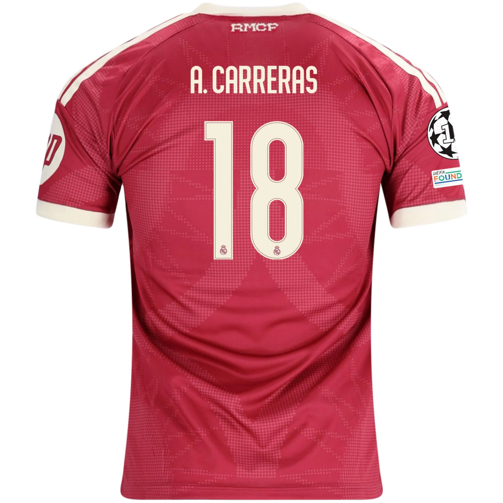 Men's Replica A. Carreras Real Madrid Third Jersey 26/27