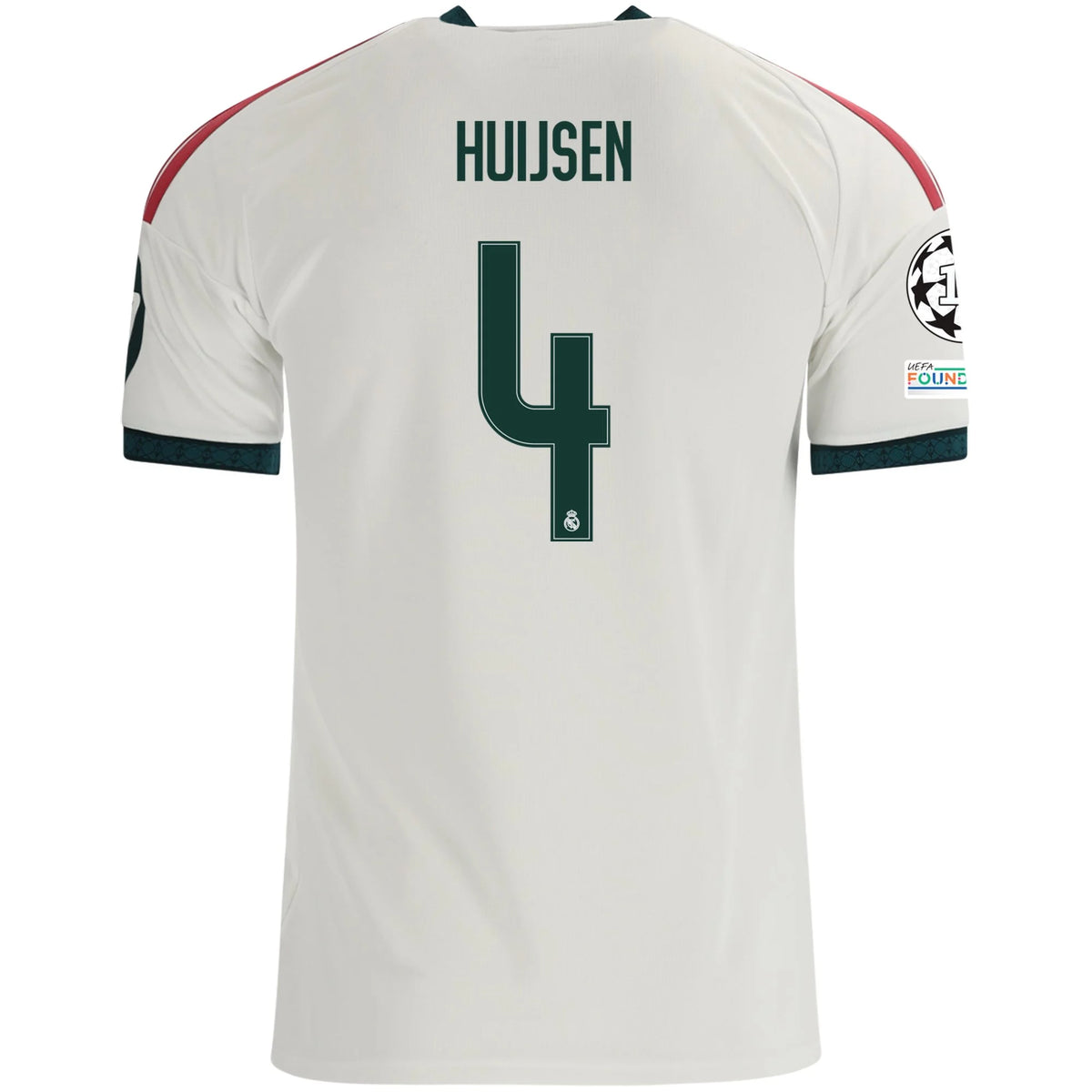 Men's Replica Huijsen Real Madrid Home Jersey 26/27