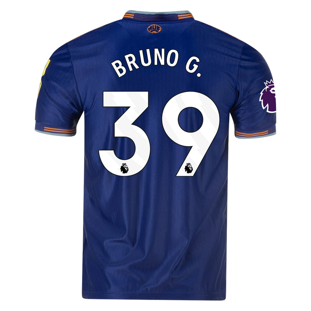 Men's Authentic Bruno G. Newcastle Third Jersey 25/26