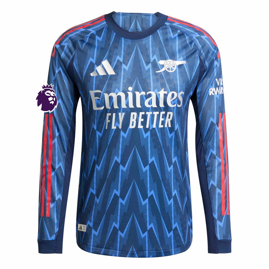 Men's Authentic Gyokeres Arsenal Long Sleeve Away Jersey 25/26