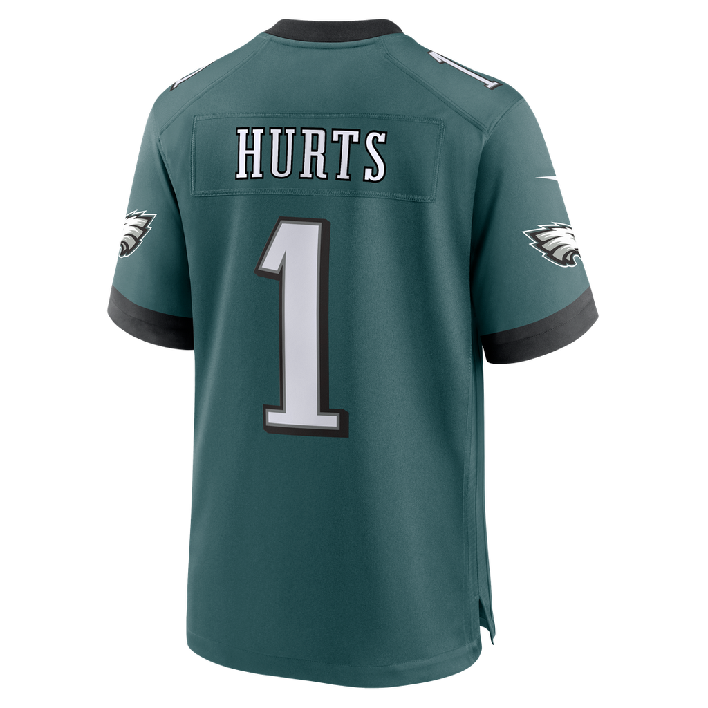 Men's Philadelphia Eagles Jalen Hurts Black Alternate