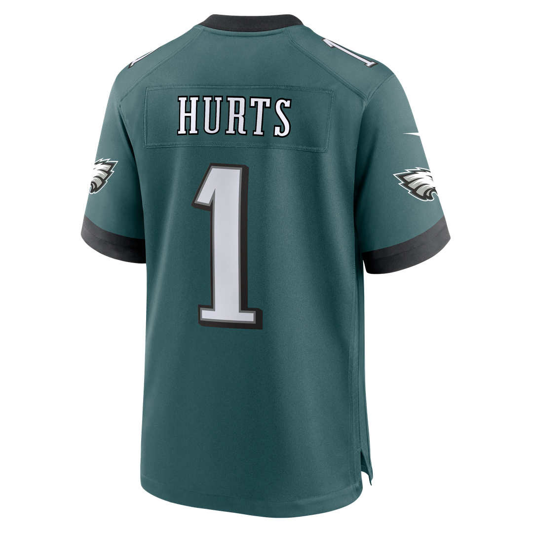 Men's Philadelphia Eagles Jalen Hurts Black Alternate