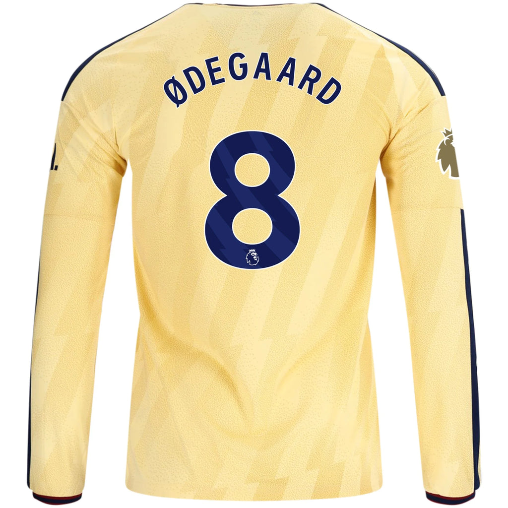 Men's Replica Odegaard Arsenal Long Sleeve Third Jersey 26/27
