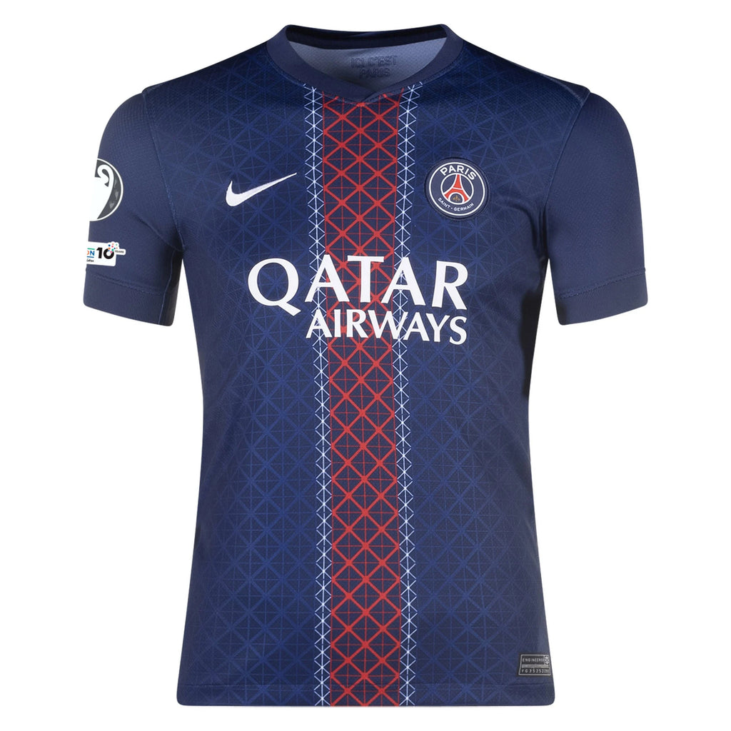 Kid's Replica Paris Saint-Germain Home Jersey 25/26 UCL