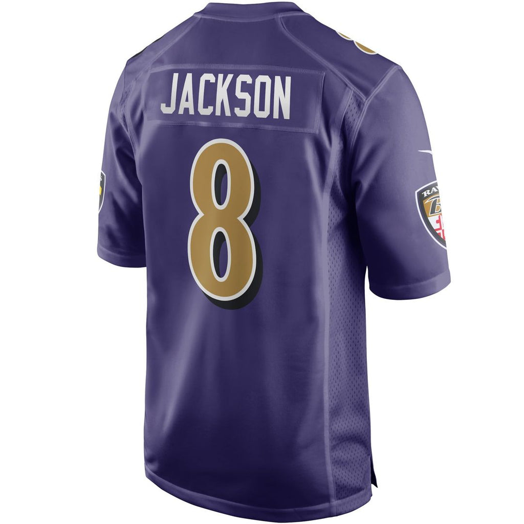 Men's Baltimore Ravens Lamar Jackson White