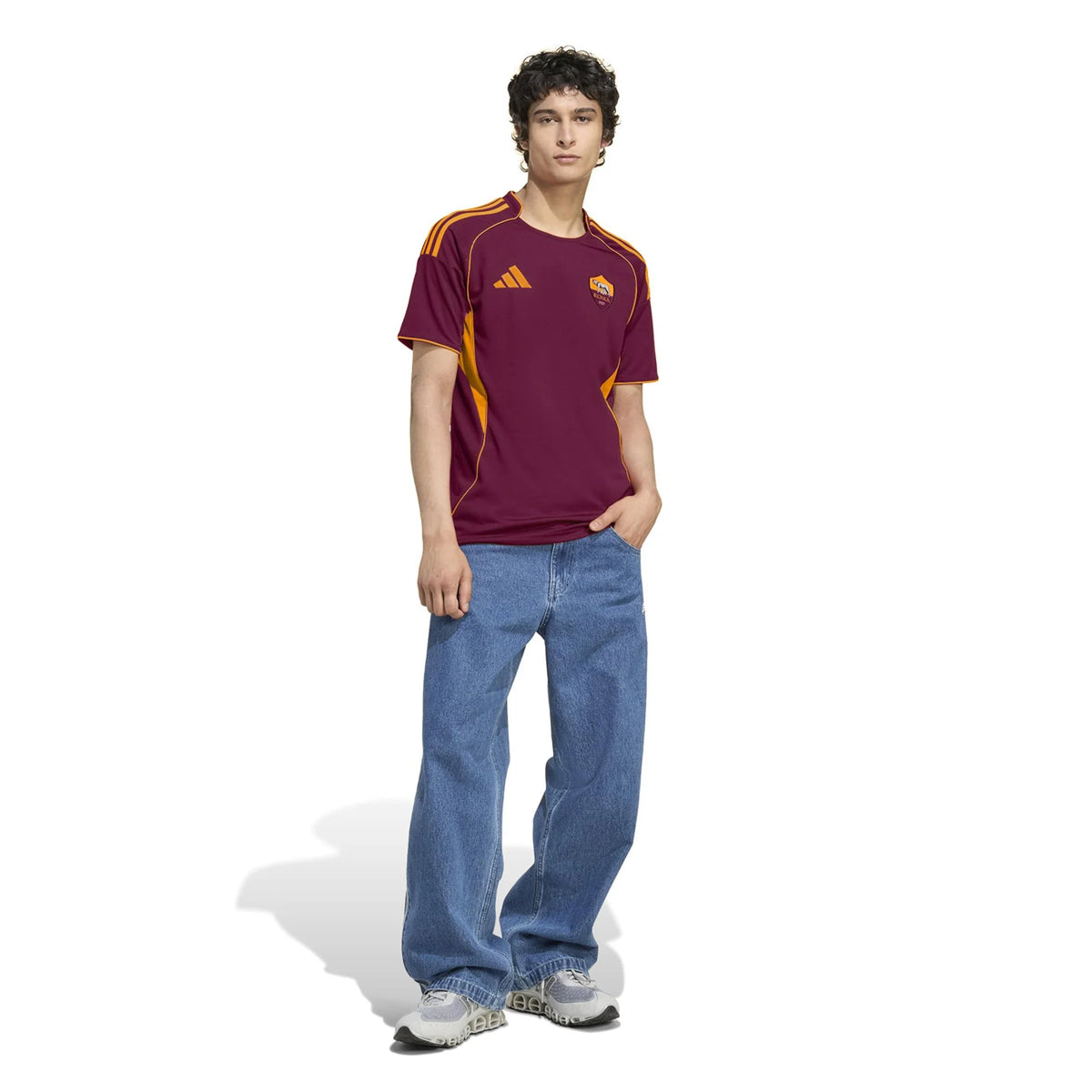 Men's Replica Roma Home Jersey 25/26