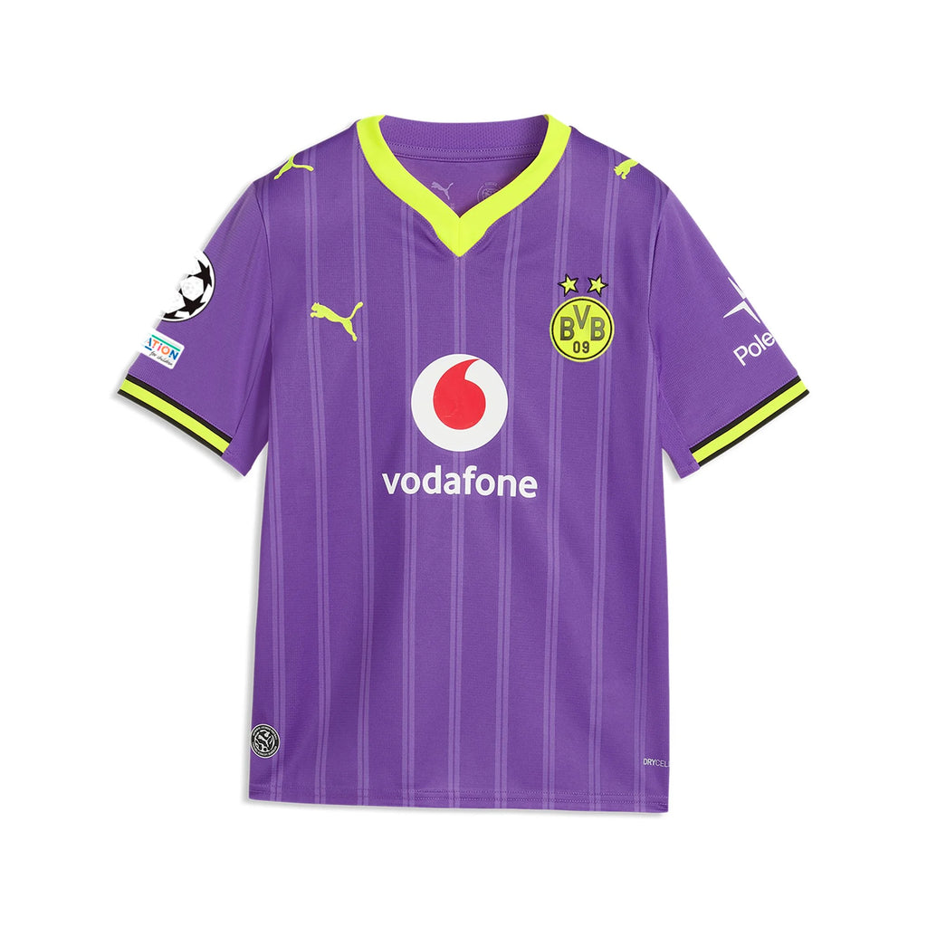 Kid's Replica Borussia Dortmund Third Jersey 26/27 UCL