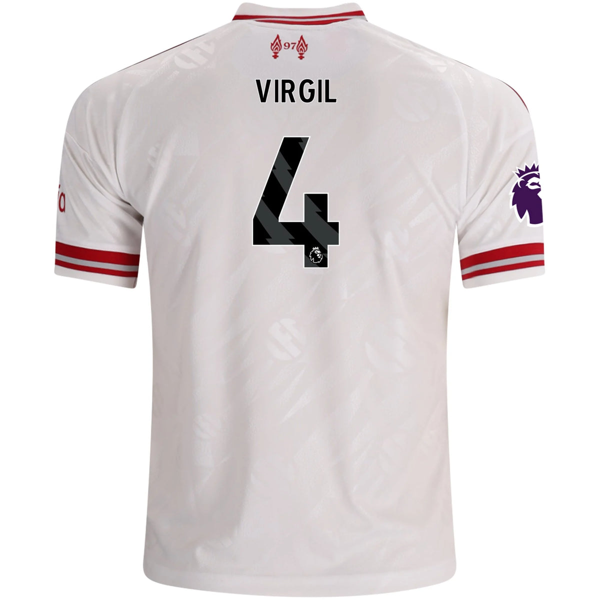 Kid's Replica Virgil Liverpool Away Jersey 26/27