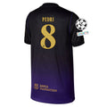 Kid's Replica Pedri Barcelona Away Jersey 26/27 UCL