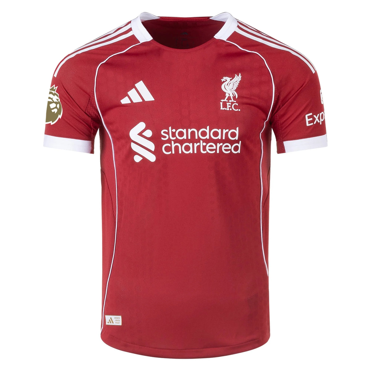 Men's Authentic Jones Liverpool Home Jersey 25/26