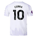 Men's Replica Cunha Manchester United Away Jersey 25/26