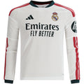 Kid's Replica Real Madrid Long Sleeve Home Jersey 26/27