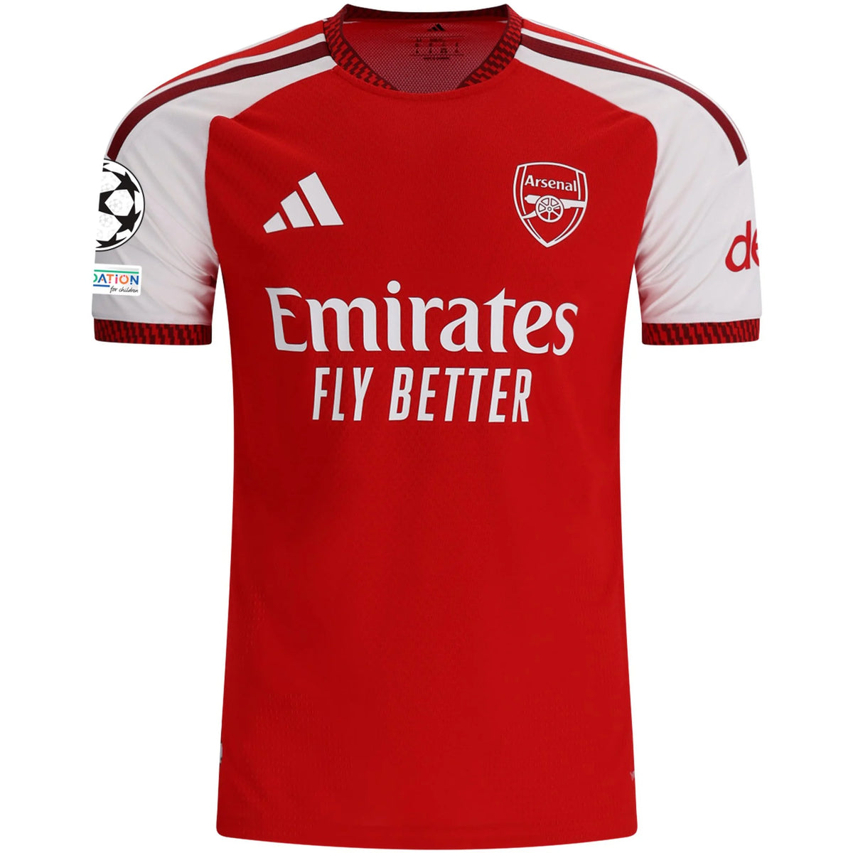 Men's Authentic Arsenal Home Jersey 26/27 UCL