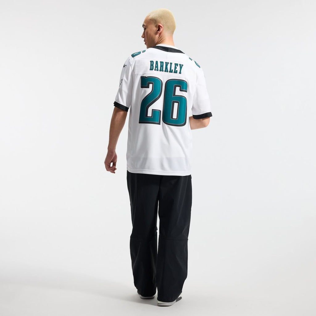 Men's Philadelphia Eagles Saquon Barkley Kelly Green Alternate Vapor F.U.S.E. Stitched