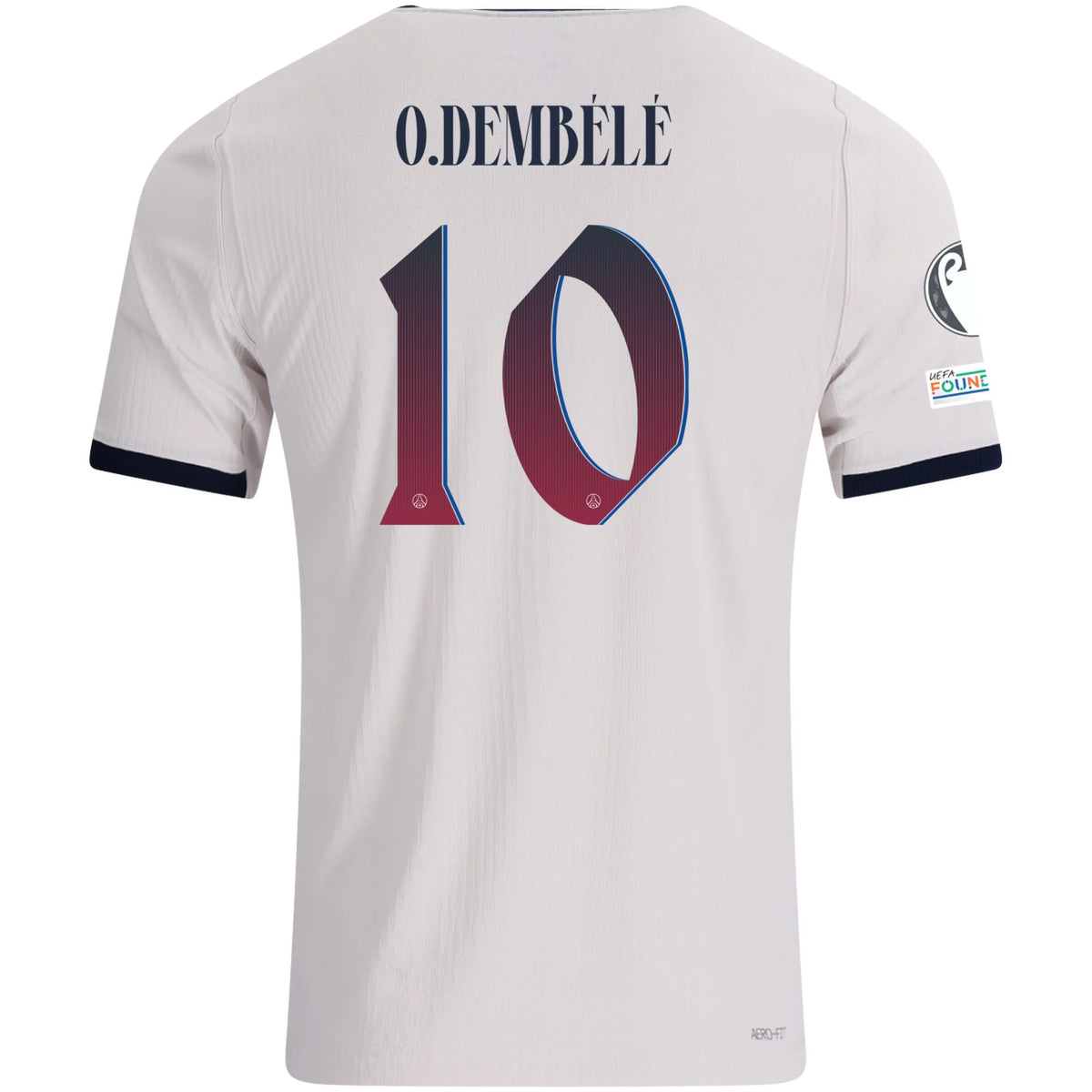 Men's Authentic O. Dembele Paris Saint-Germain Away Jersey 26/27 UCL