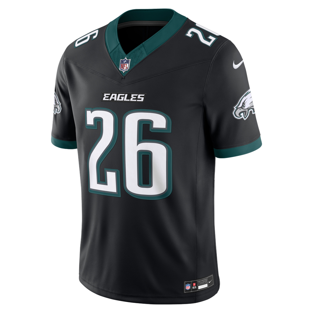 Men's Philadelphia Eagles Saquon Barkley Kelly Green Alternate Vapor F.U.S.E. Stitched