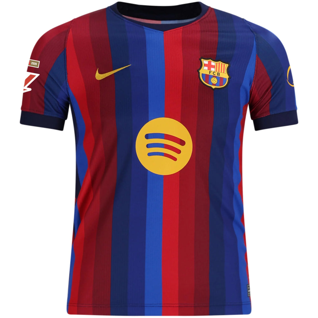 Kid's Replica Pedri Barcelona Home Jersey 26/27