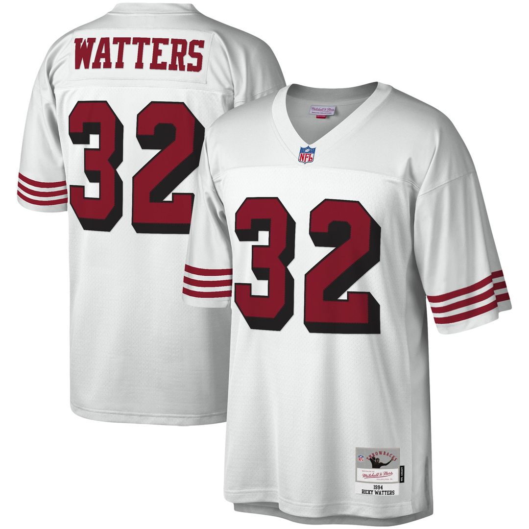 Men's San Francisco 49ers Ricky Watters Scarlet Legacy Replica Jersey