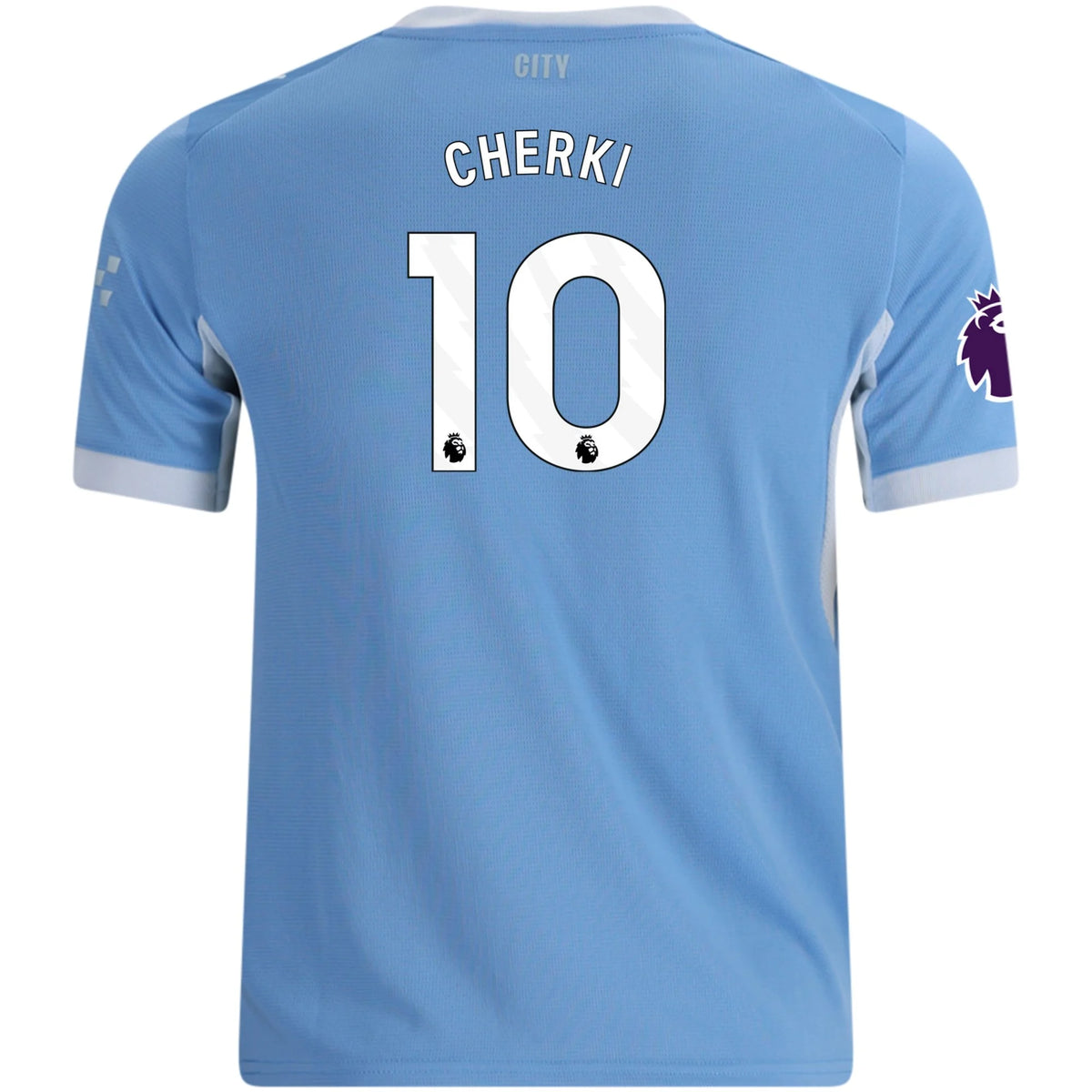 Kid's Replica Cherki Manchester City Home Jersey 26/27