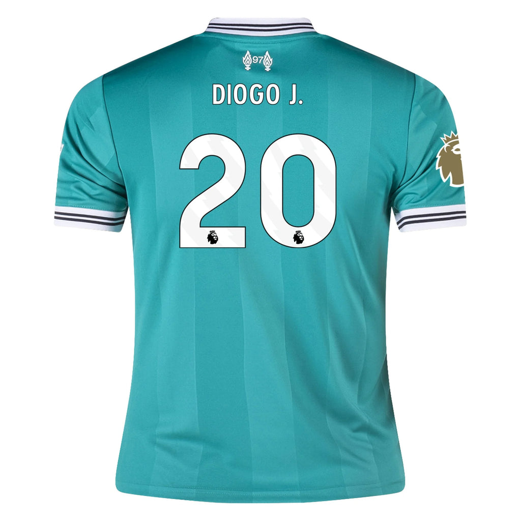 Kid's Replica Diogo J. Liverpool Third Jersey 25/26