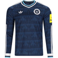 Men's Replica Newcastle Long Sleeve Away Jersey 26/27