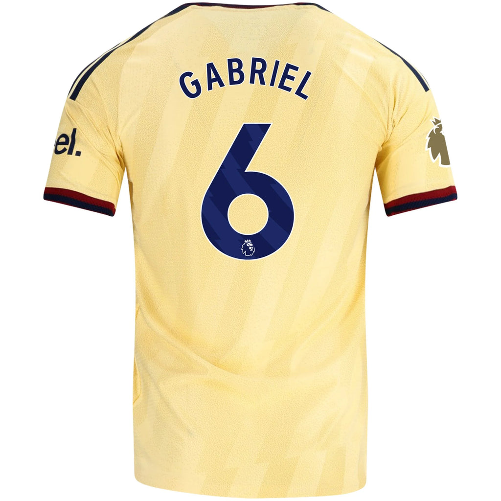 Men's Authentic Gabriel Arsenal Third Jersey 26/27