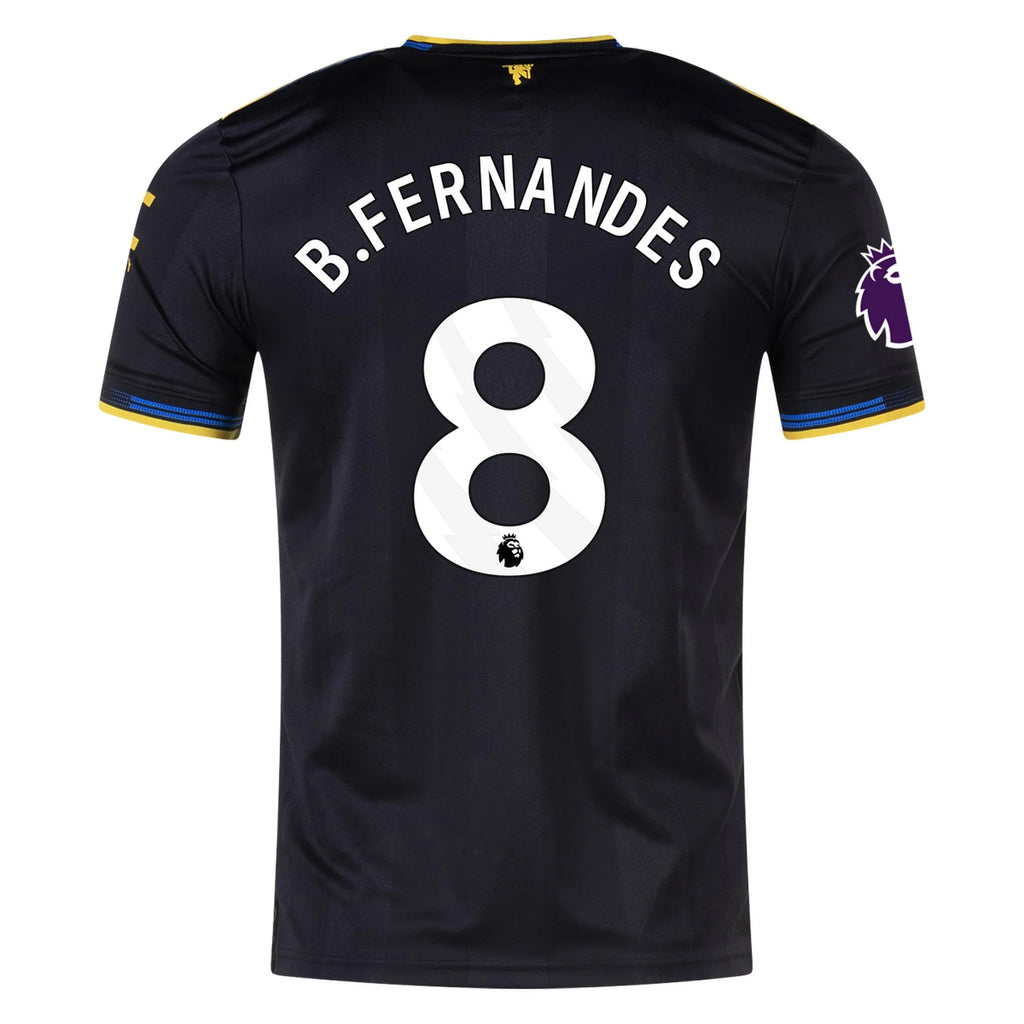 Men's Authentic B. Fernandes Manchester United Third Jersey 25/26