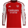 Kid's Replica Arsenal Long Sleeve Home Jersey 26/27 UCL