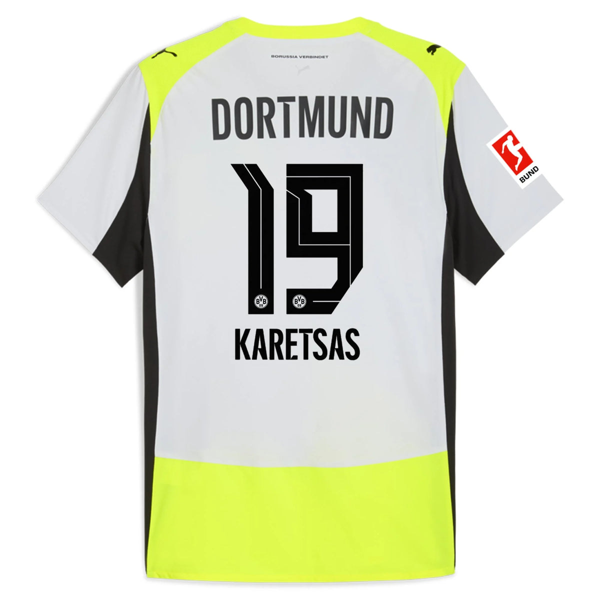 Men's Authentic Campbell Borussia Dortmund Away Jersey 25/26