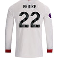 Men's Authentic Ekitike Liverpool Long Sleeve Away Jersey 26/27
