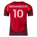 Men's Replica Bernadeschi Toronto FC Home Jersey 25/26