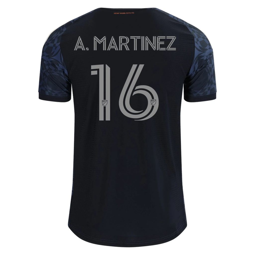 Men's Authentic Martinez New York City FC Away Jersey 2026