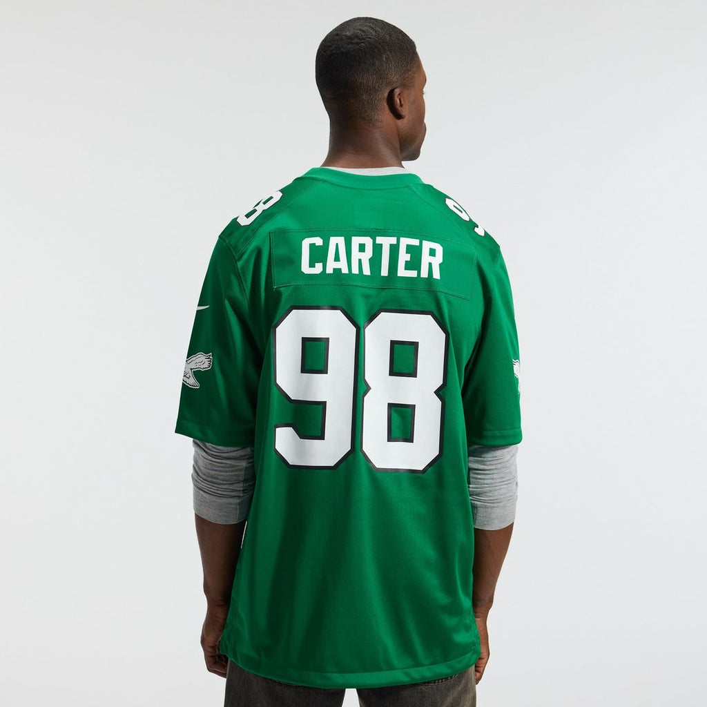 Men's Philadelphia Eagles Jalen Carter Midnight Green Team