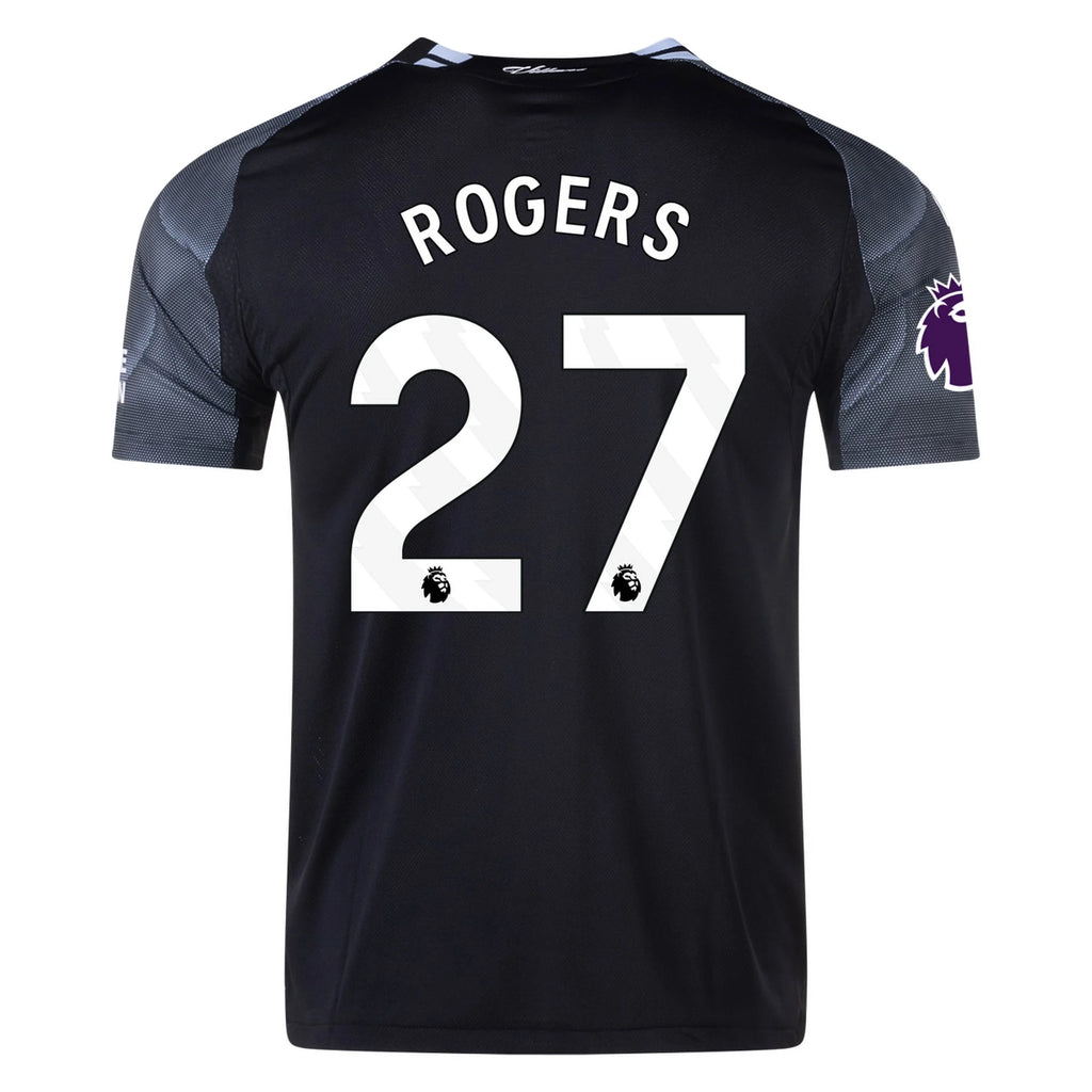 Men's Authentic Rogers Aston Villa Away Jersey 25/26