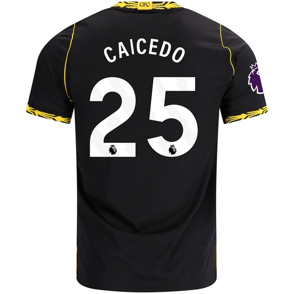Men's Replica Caicedo Chelsea Away Jersey 26/27