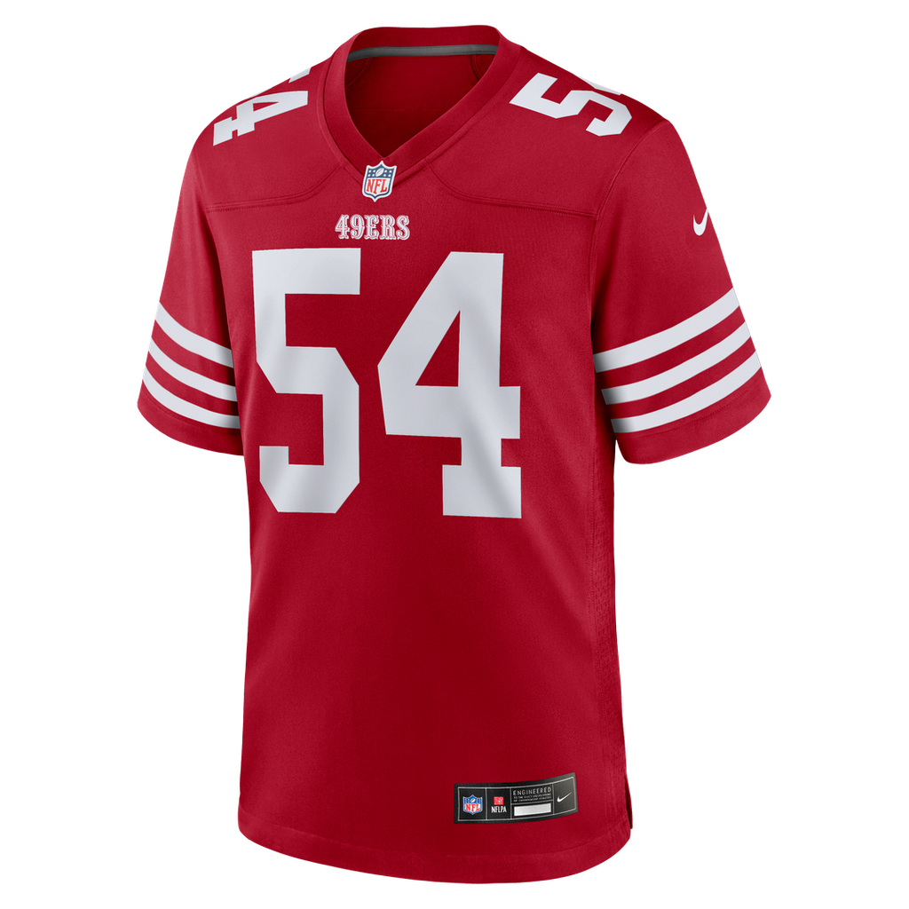 Men's San Francisco 49ers Fred Warner Scarlet Player