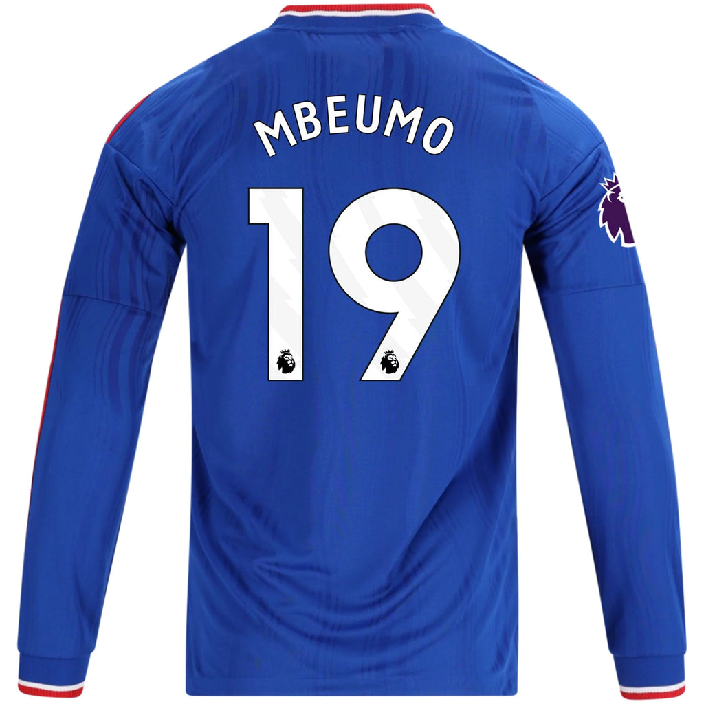 Men's Authentic Mbeumo Manchester United Long Sleeve Away Jersey 26/27
