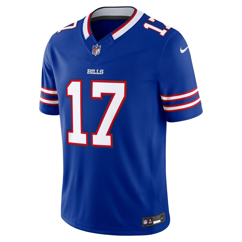 Men's Buffalo Bills Josh Allen Red Alternate Vapor F.U.S.E. Stitched
