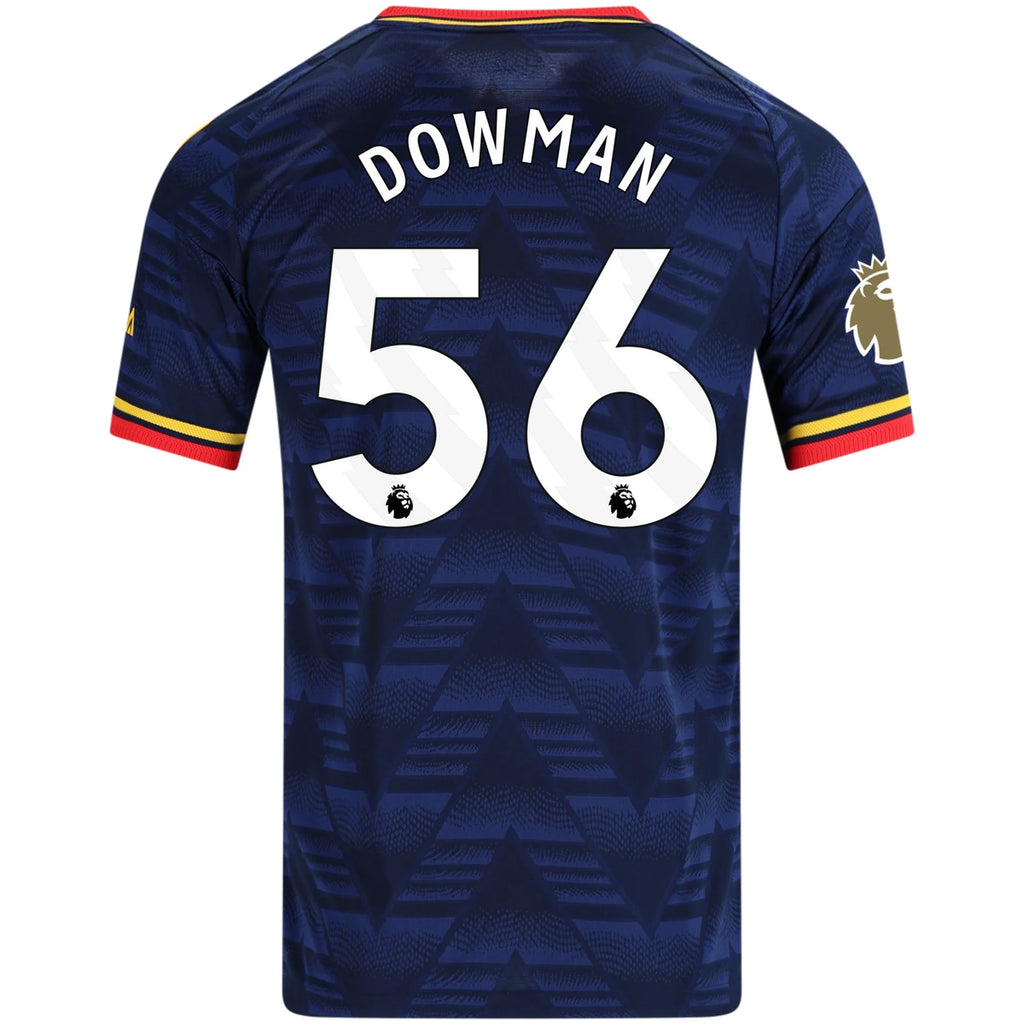 Men's Authentic Dowman Arsenal Away Jersey 26/27