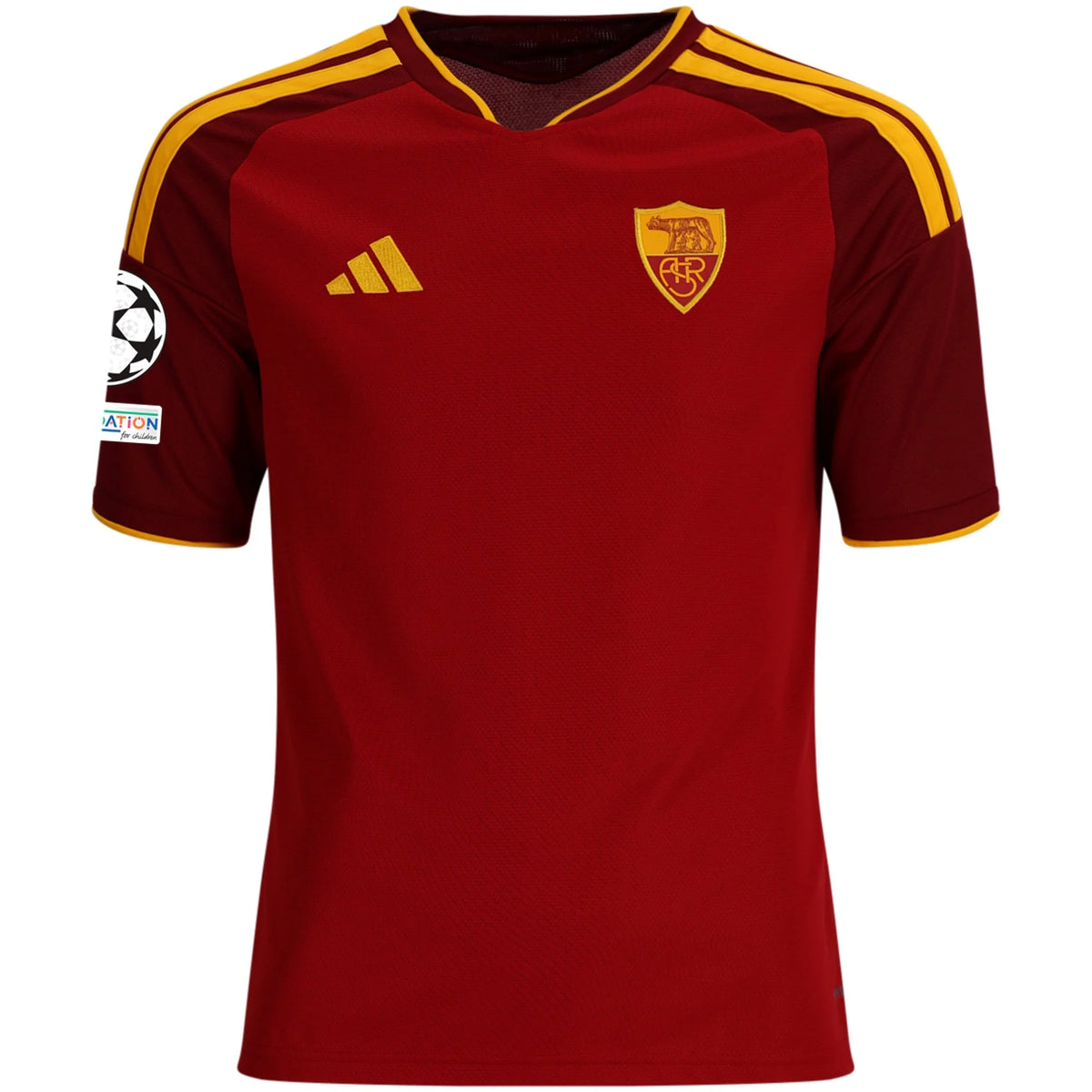Kid's Replica Roma Home Jersey 26/27 UCL