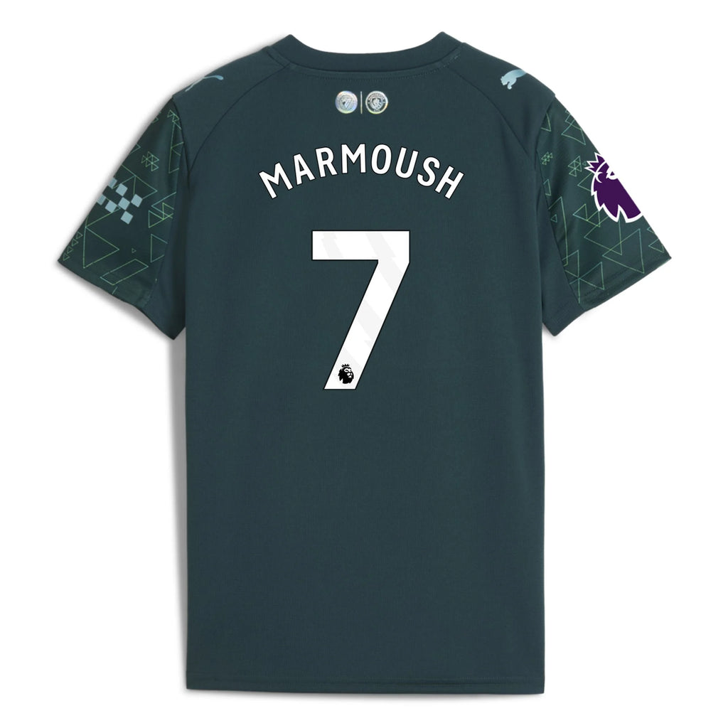 Kid's Replica Marmoush Manchester City Fourth Jersey 25/26