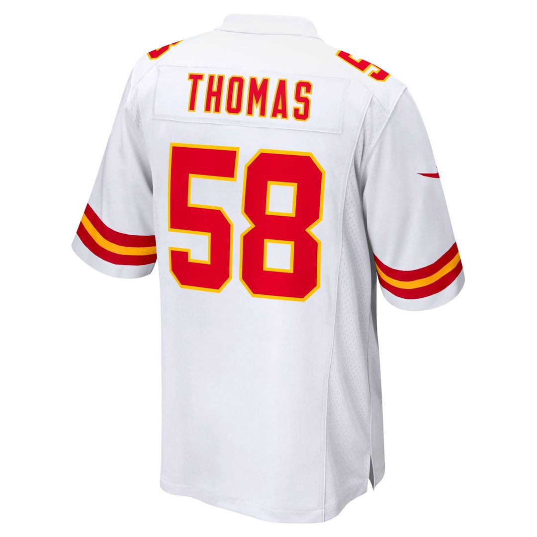 Men's Kansas City Chiefs Derrick Thomas Red Game Retired Player Jersey