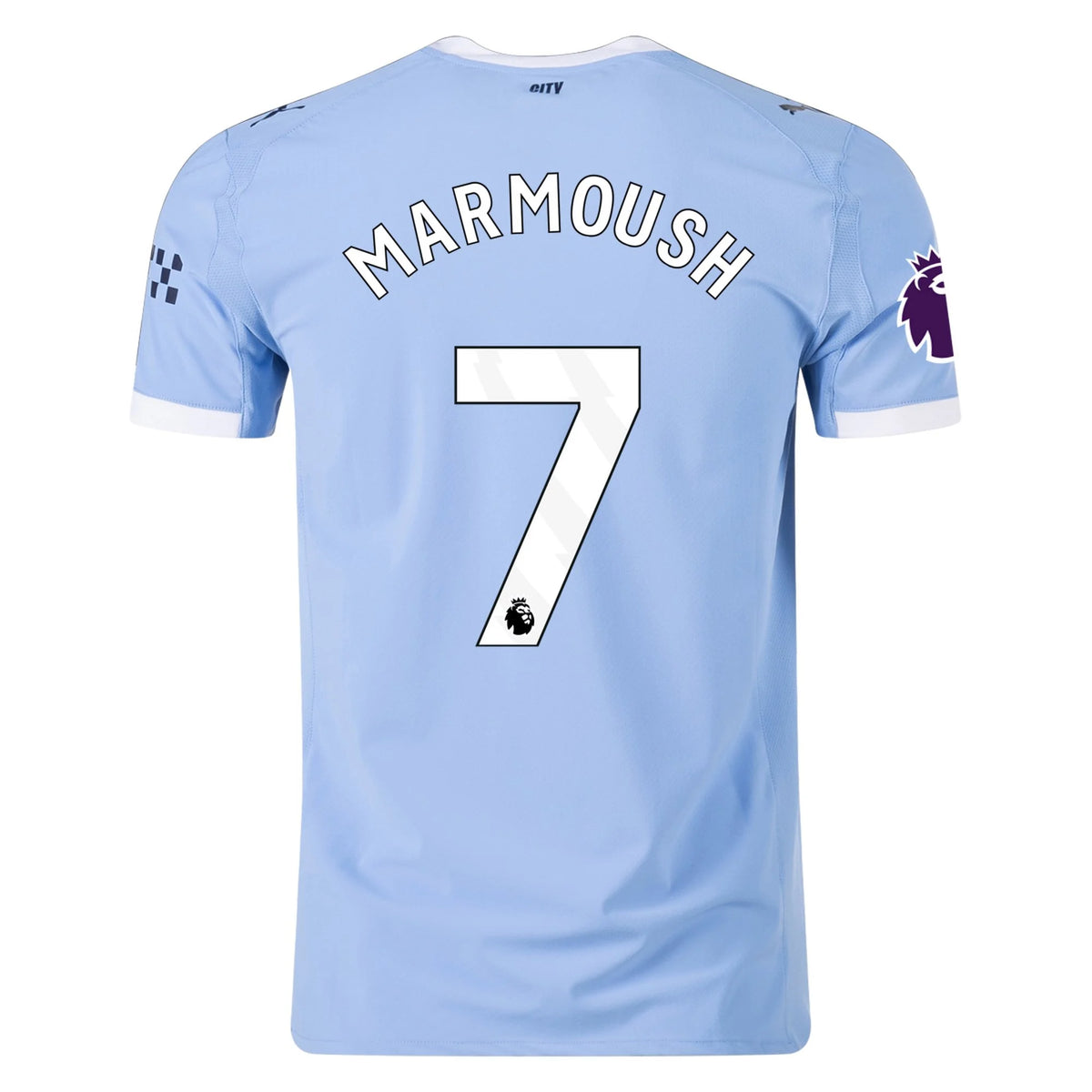 Men's Authentic Marmoush Manchester City Home Jersey 25/26