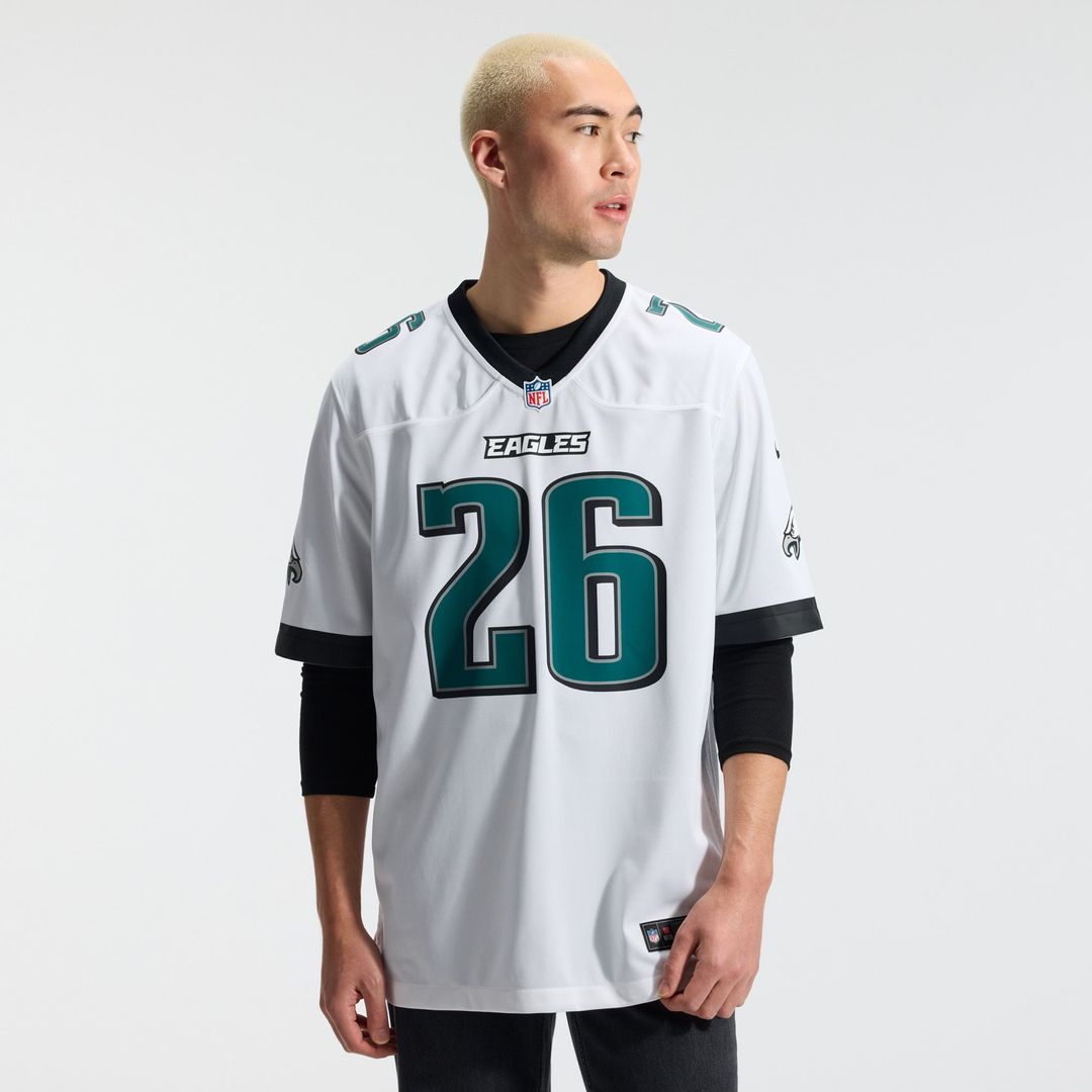 Men's Philadelphia Eagles Saquon Barkley Black Alternate