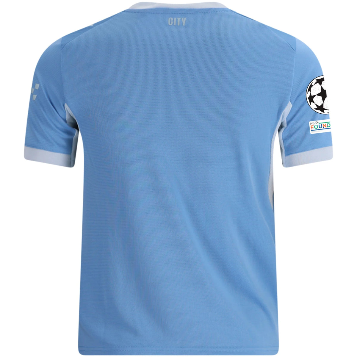 Kid's Replica Manchester City Home Jersey 26/27 UCL