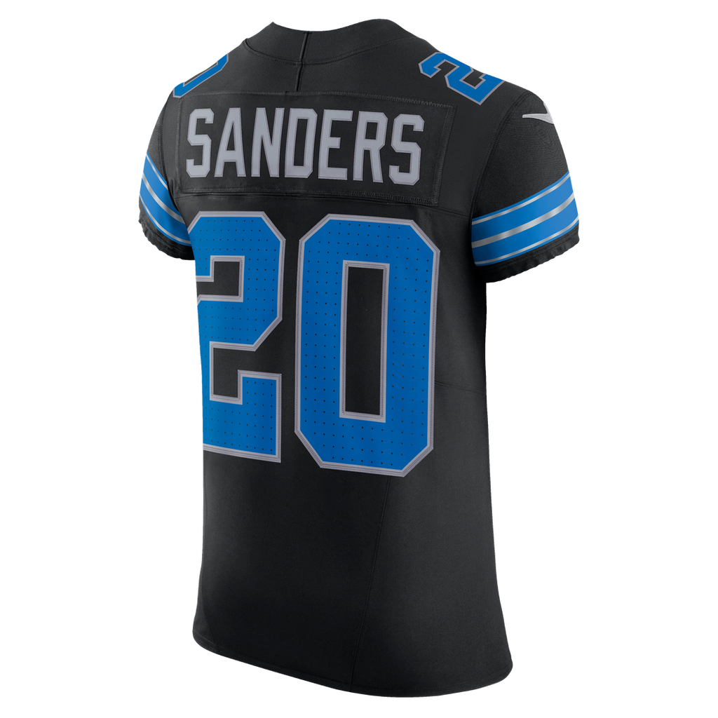 Men's Detroit Lions Barry Sanders Blue Team Vapor F.U.S.E. Elite Jersey