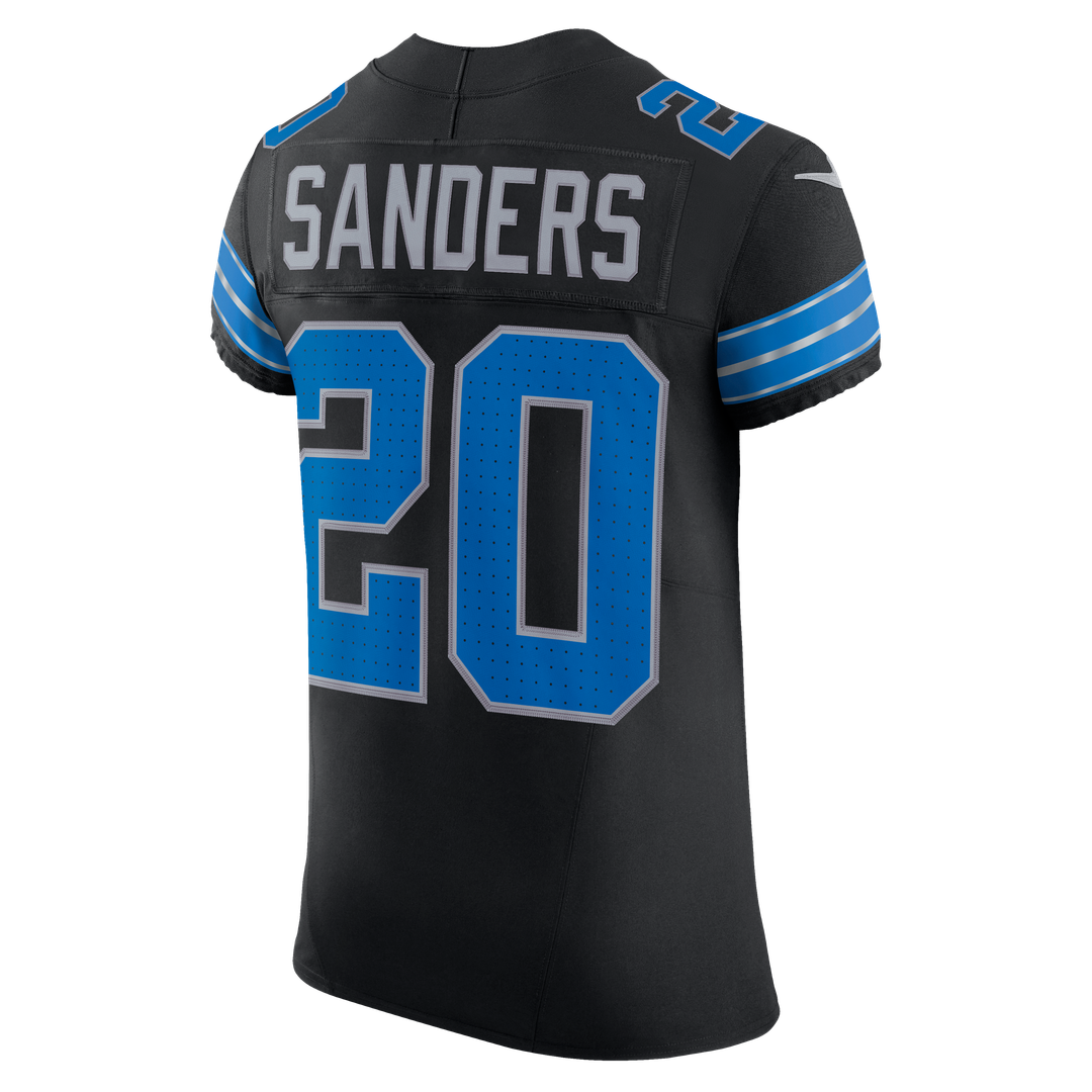Men's Detroit Lions Barry Sanders Blue Team Vapor F.U.S.E. Elite Jersey