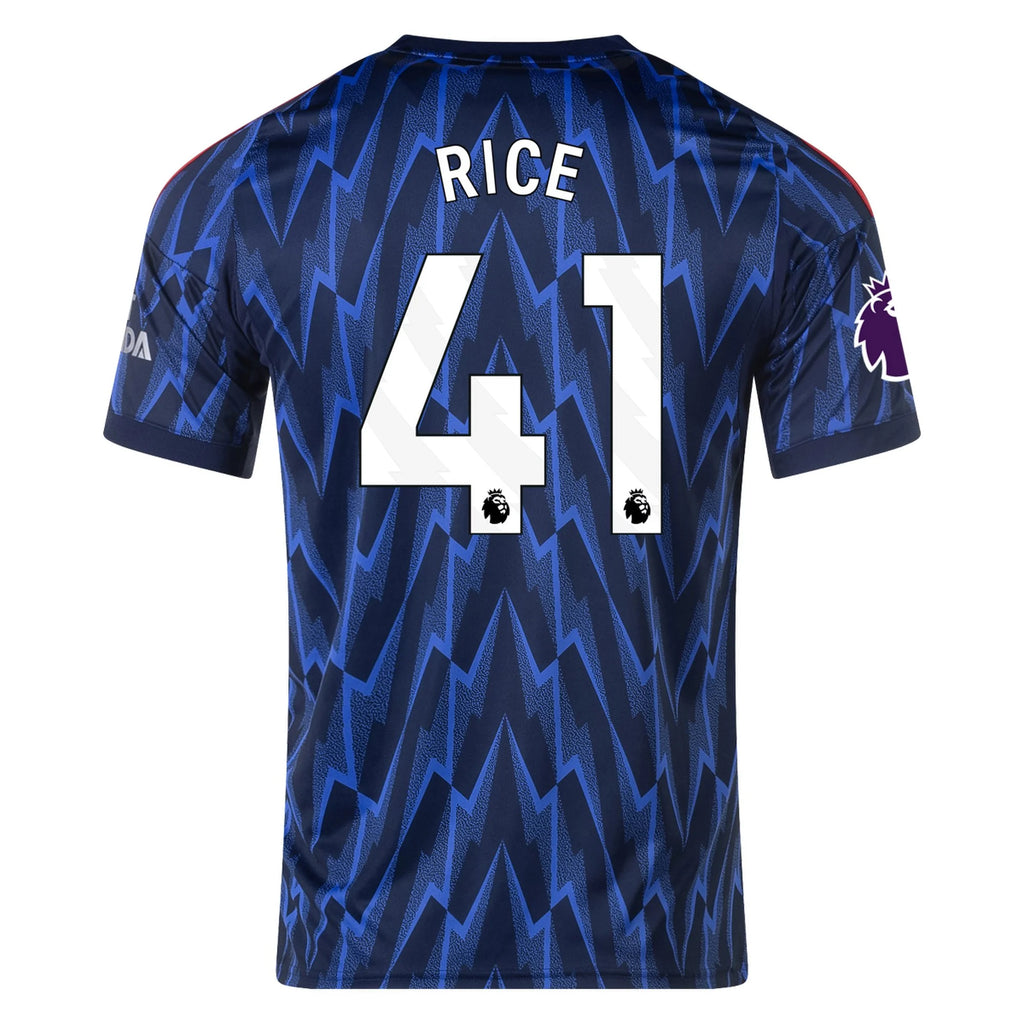 Men's Replica Rice Arsenal Away Jersey 25/26