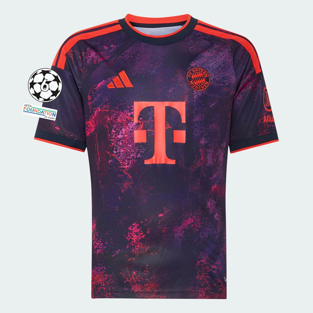 Kid's Replica Bayern Munich Third Jersey 26/27 UCL